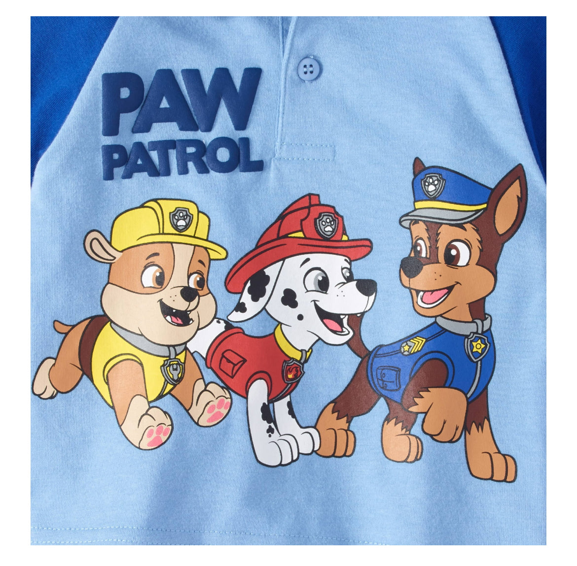Paw Patrol Boy’s Polo Shirt & Shorts, 2pc Outfit Set