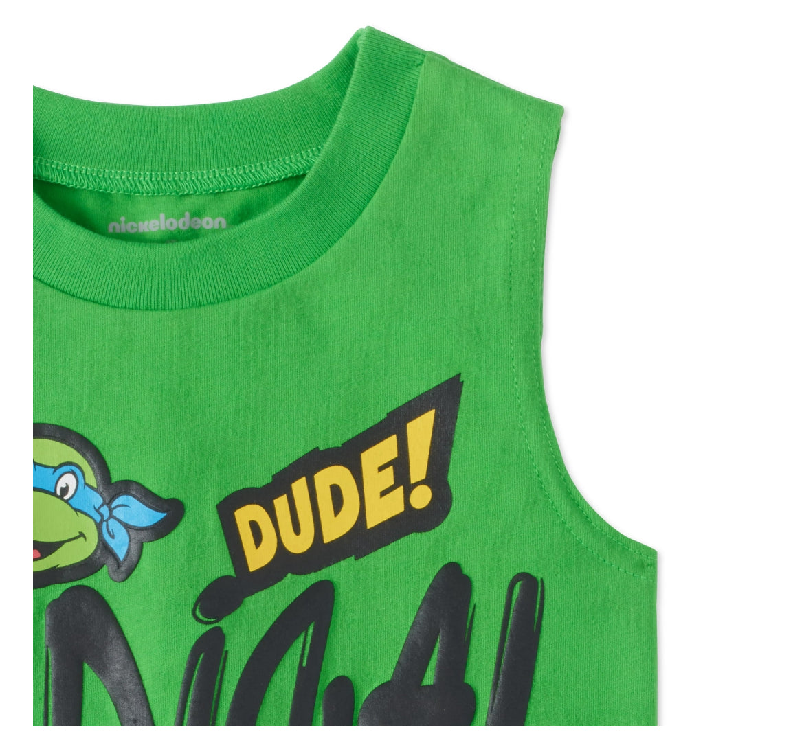 Teenage Mutant Ninja Turtle Toddler Boy Tank & French Terry Shorts 2pc Outfit Set