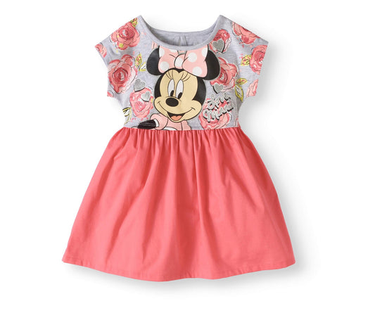 Minnie Mouse Toddler Girls' Short Sleeve Dress