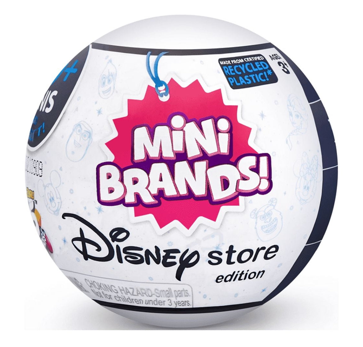 Mini Disney Brands Series 1 (3PK) Real Miniature Disney Brands Collectible Toy