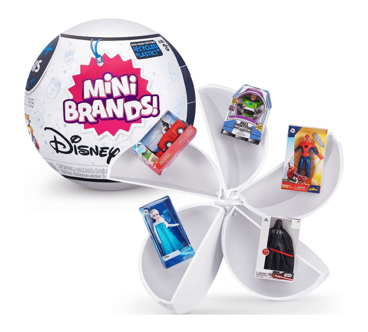 Mini Disney Brands Series 1 (3PK) Real Miniature Disney Brands Collectible Toy