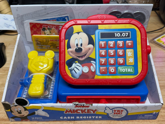 Disney Junior Mickey 10-Piece Cash Register Set 38681