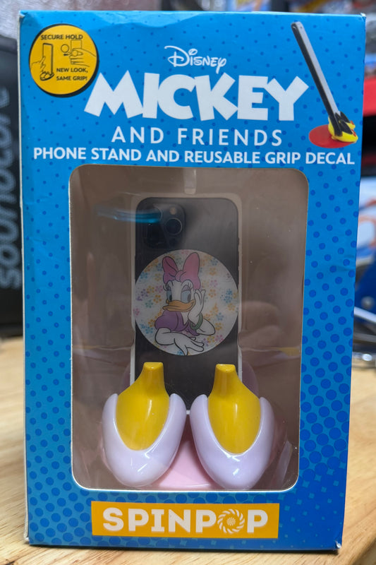Disney Mickey and Friends, Daisy Phone Stand and Reusable Grip Decal 17365