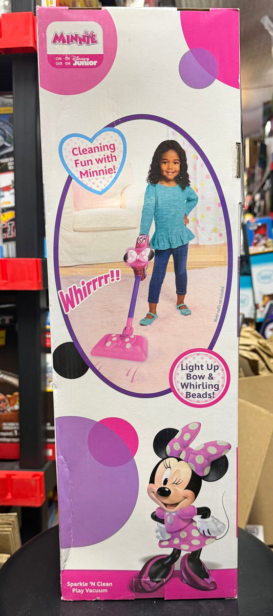 Disney Junior Minnie Mouse Sparkle 'N Clean Play Vacuum 88084