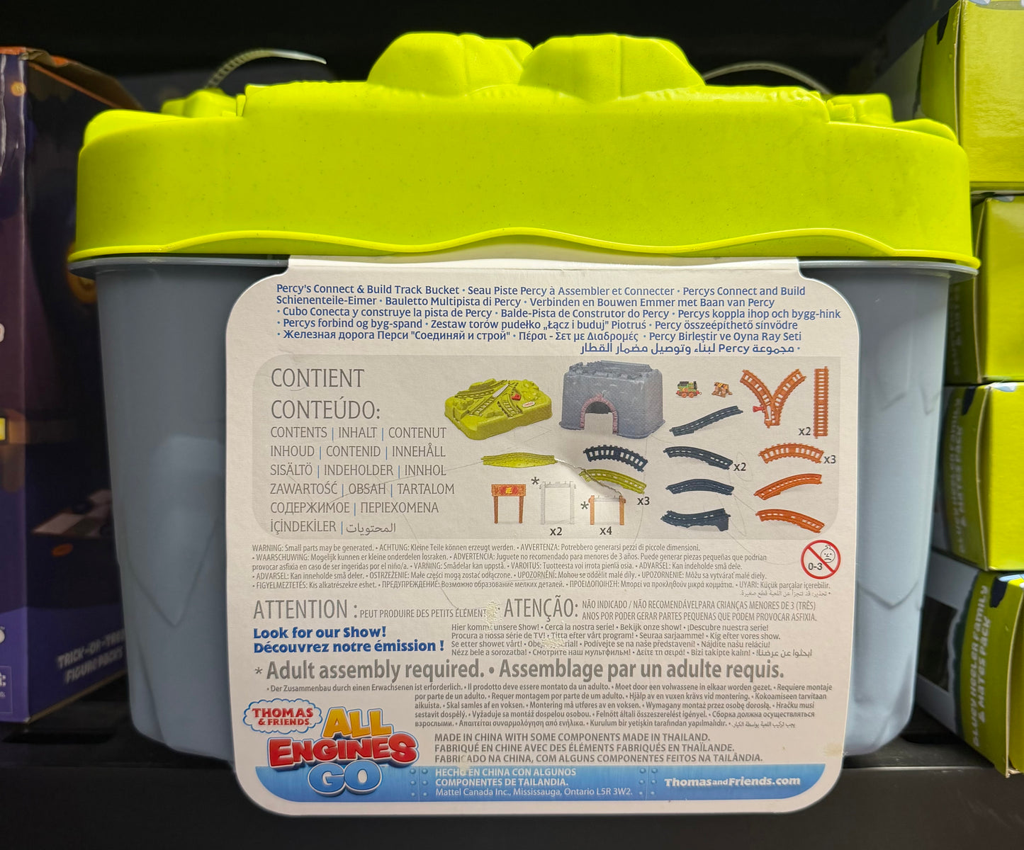 Thomas & Friends Percy’s Connect & Build Track Bucket 18944