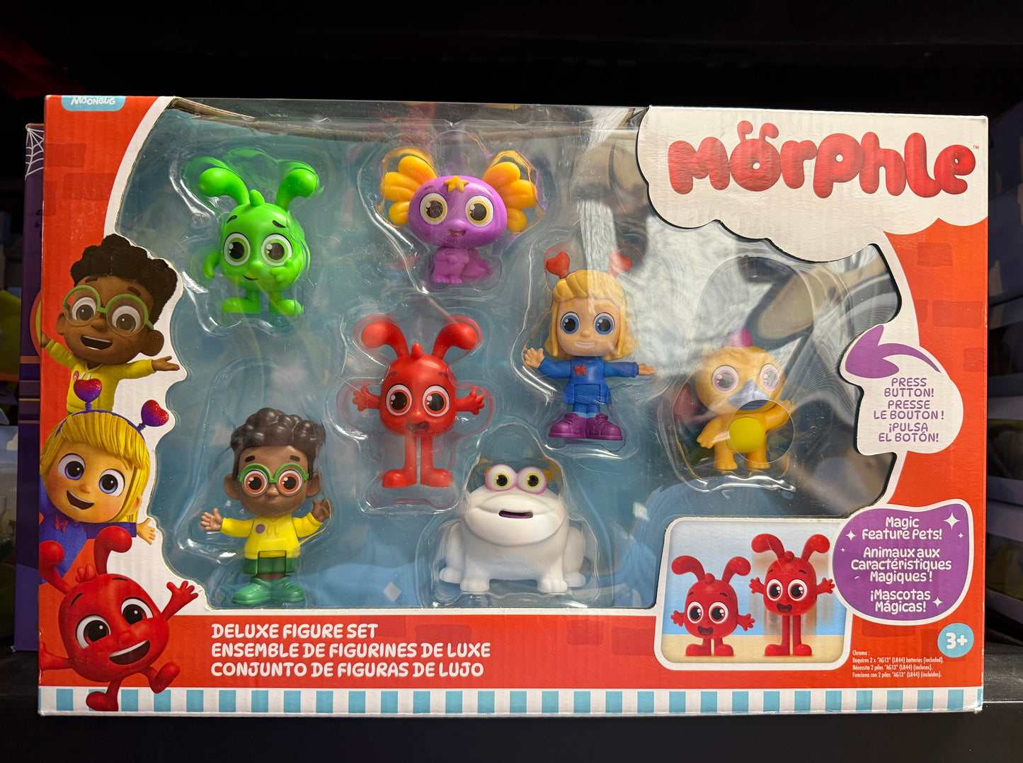 Morphle Magic Feature Pets Deluxe Figure Set 42802