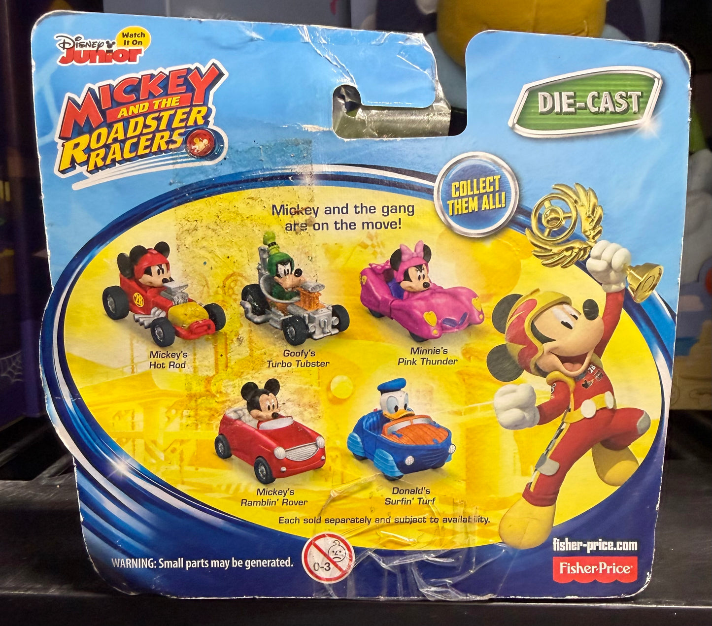 Disney Junior Mickey & The Roadster Racers Die-Cast Mickey’s Hot Rod 36406