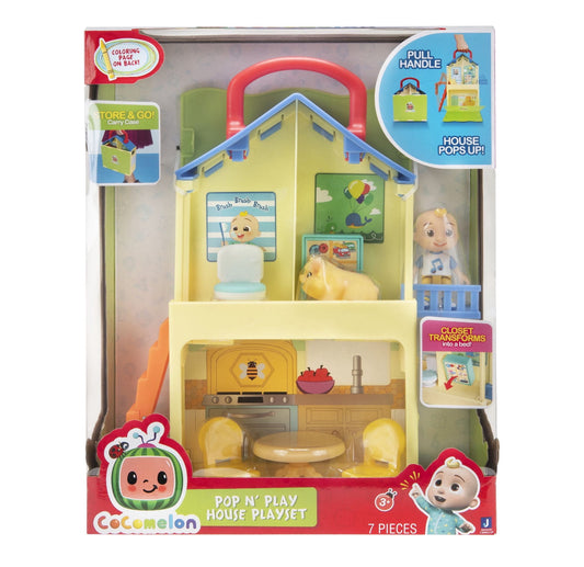 CoComelon's Pop n' Play House - Transforming Playset