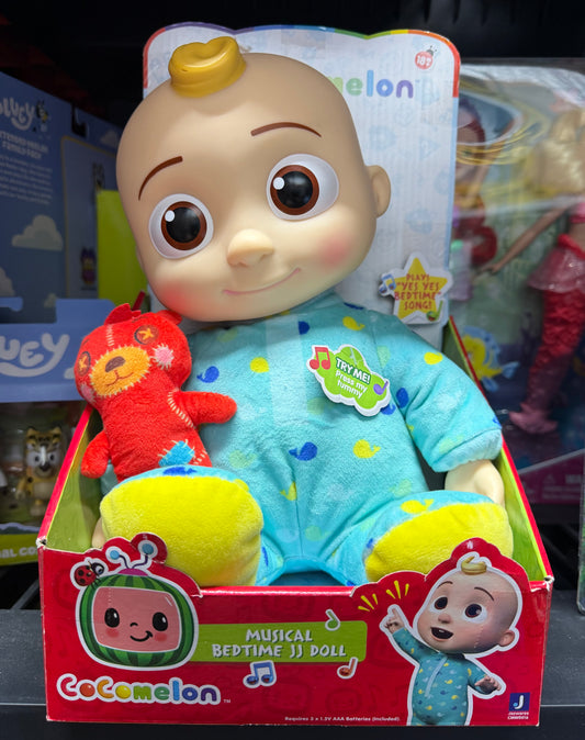 CoComelon Musical Bedtime JJ 12” Plush Doll 38078