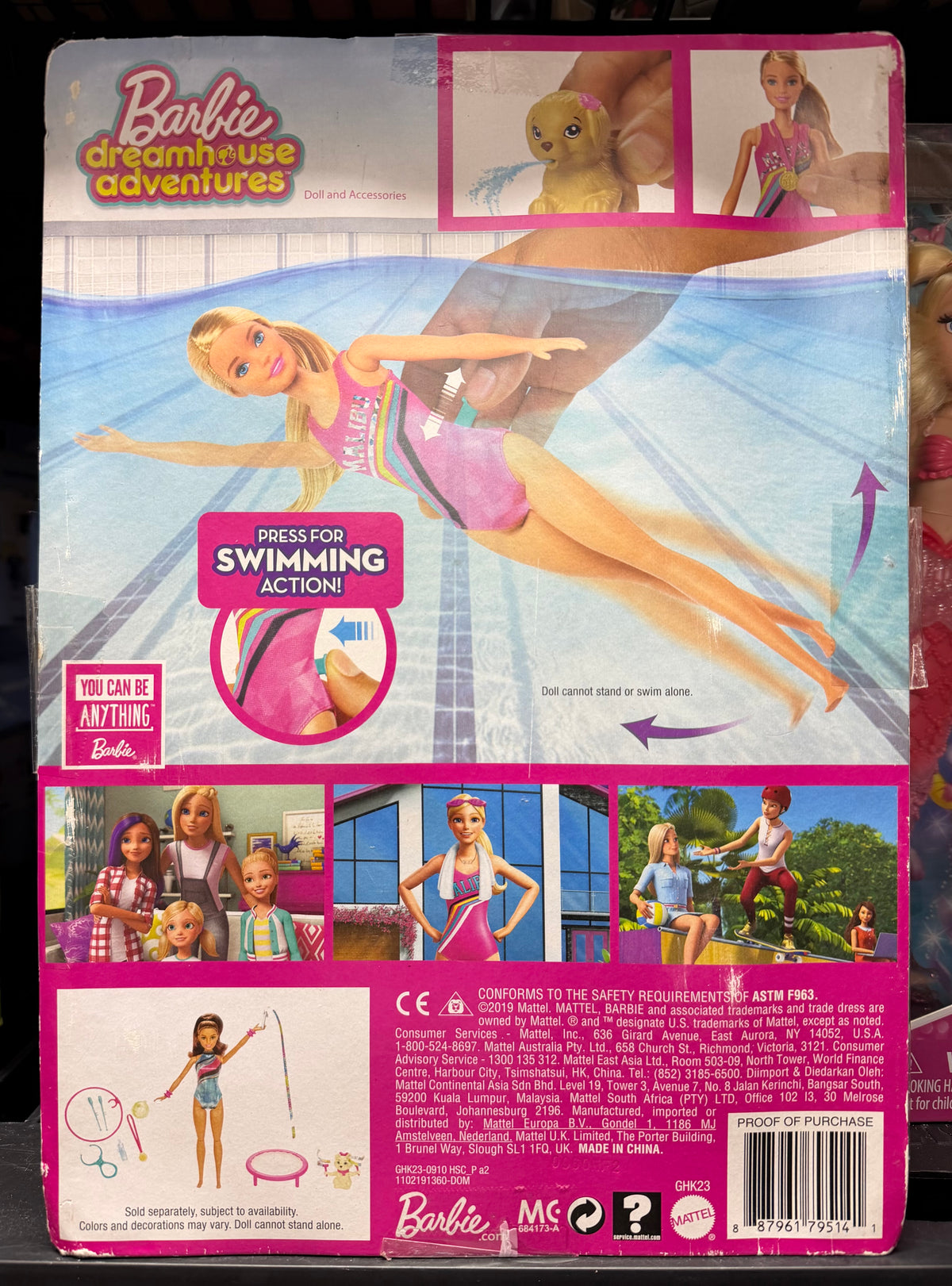 Barbie Dreamhouse Adventures Swim ‘n Dive Doll 79514