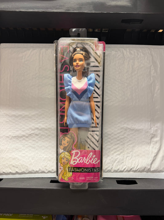 Barbie Fashionistas Doll #121 Brunette Hair with Prosthetic Leg 69456