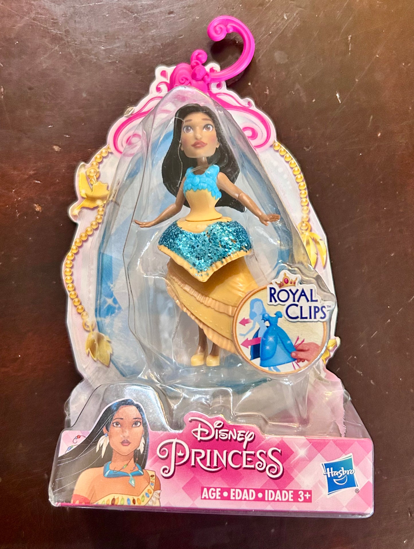 Disney Princess Pocahontas Doll with Royal Clips Fashion 73748