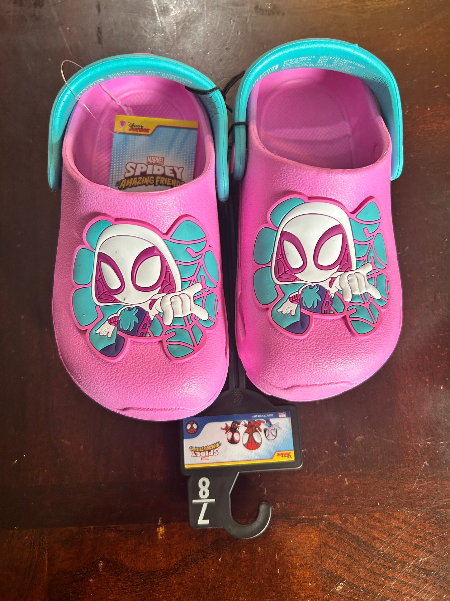 Marvel Spidey & Friends Toddler Kids Clog Sandal Shoe