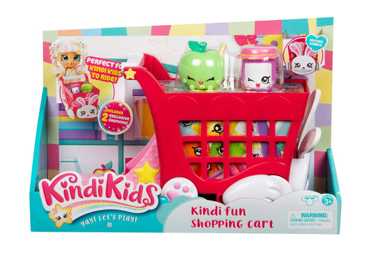 Kindi Kids Kindi Fun Shopping Cart Playset