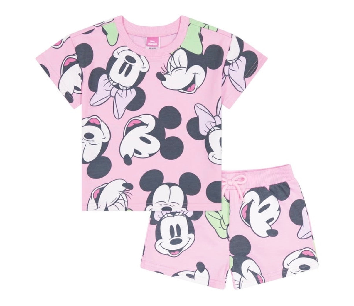 Disney Minnie Mouse Girls Toddler Short Set 12M 81862