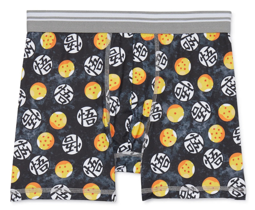 Dragon Ball Z Boys Allover Print Boxer Briefs, 4-Pack