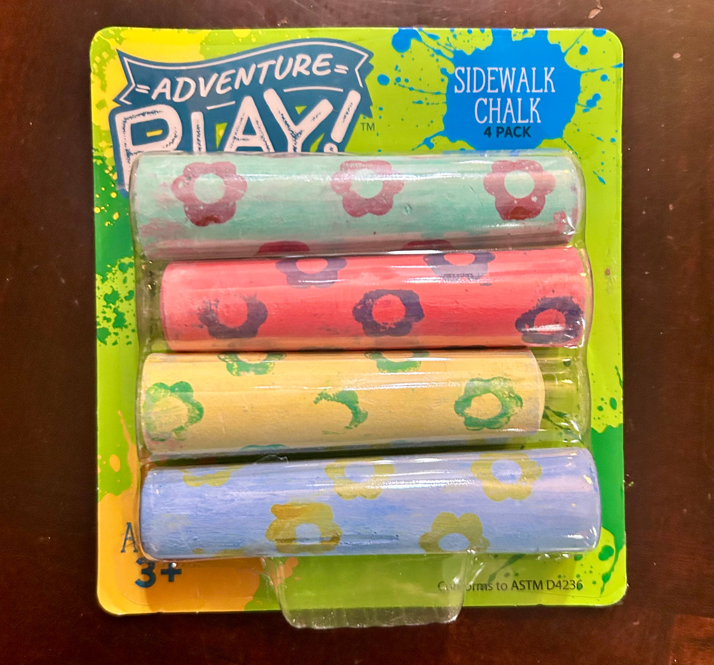 Adventure Play Sidewalk Chalk 4-Pack 31031