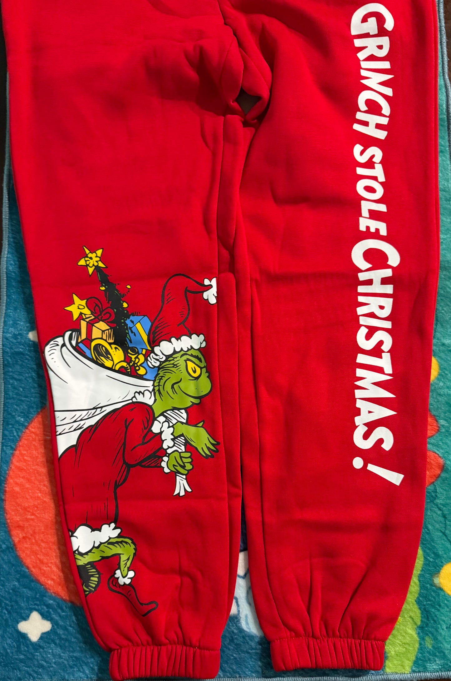 How The Grinch Stole Christmas Woman’s Jogger Pants Size XXS 45430
