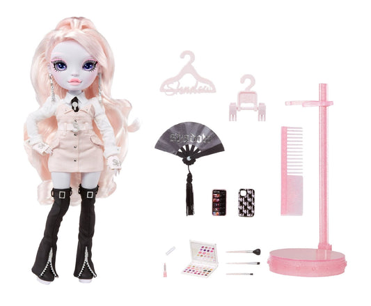 Rainbow High Shadow High Karla Choupette - Pink Fashion Doll. Fashionable Outfit & 10+ Colorful Play Accessories