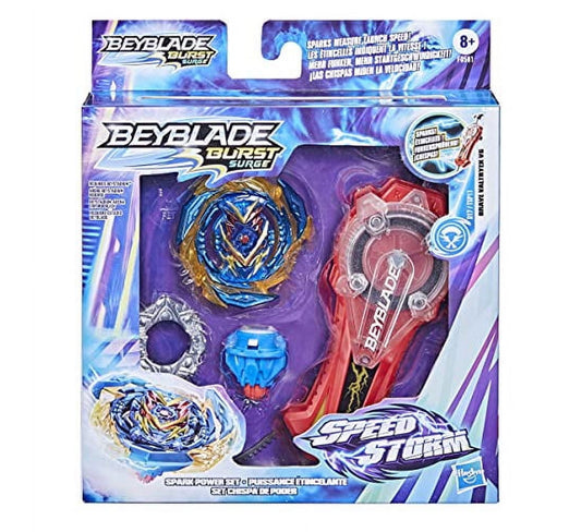 Beyblade Burst Surge Speedstorm Spark Power Set, Includes Top and Launcher
