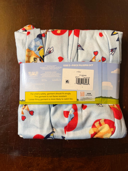 Bluey Kids 2-Piece Pajama Set Size-8 53446