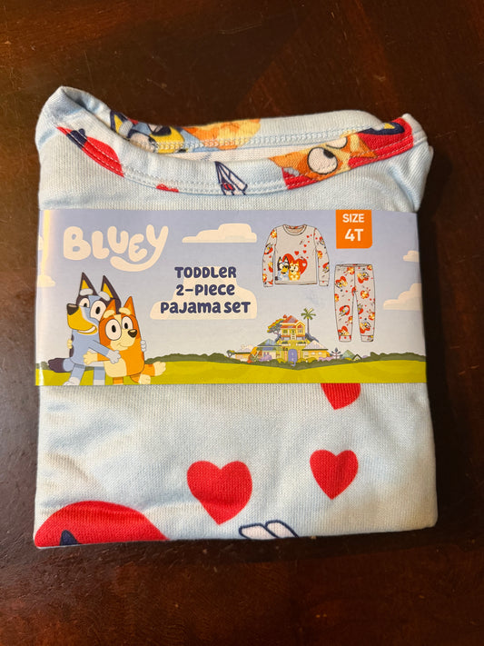 Bluey Kids 2-Piece Pajama Set 4T 35791