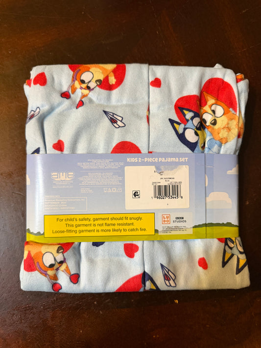 Bluey Kids 2-Piece Pajama Set Size-6 53445