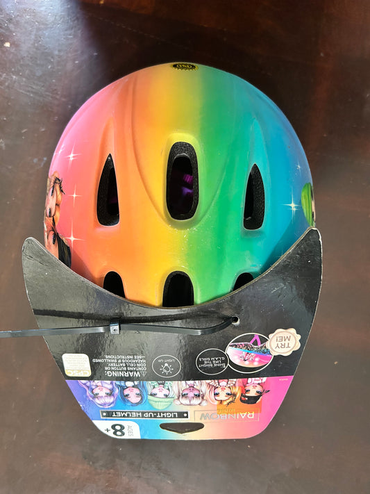 Rainbow High Light-up Bike Helmet for Kids 04813