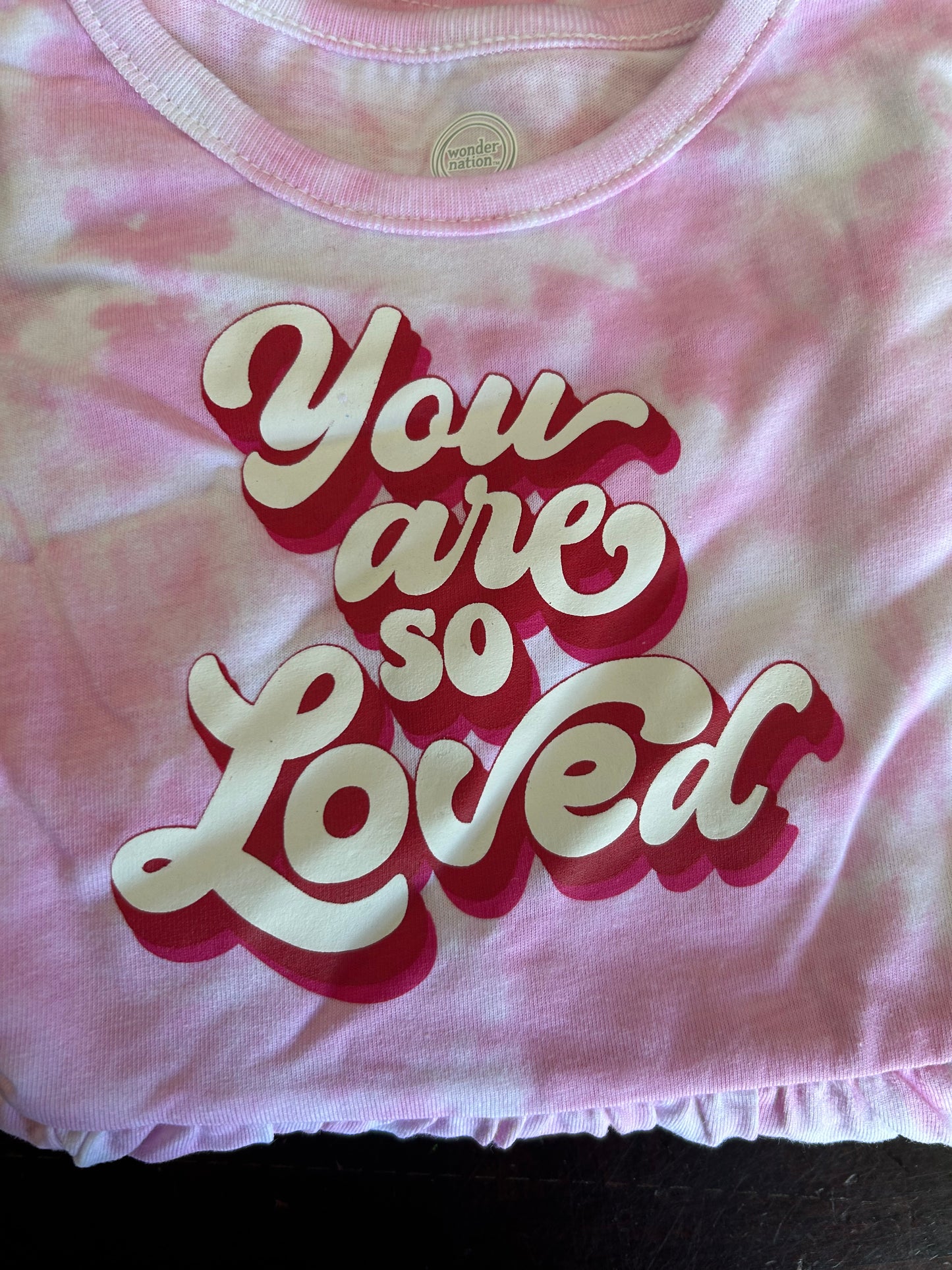 You Are So Loved Toddler Girls Valentine’s Dress