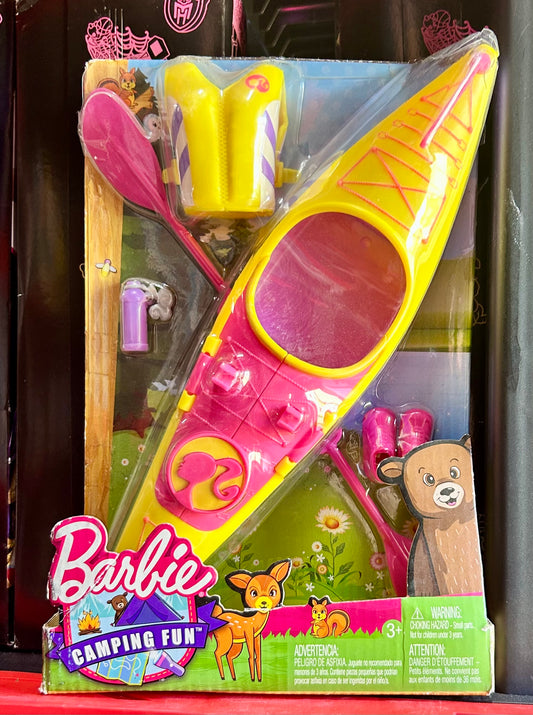 Barbie Camping Fun Kayak & Life Vest 42443