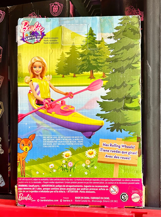 Barbie Camping Fun Kayak & Life Vest 42443