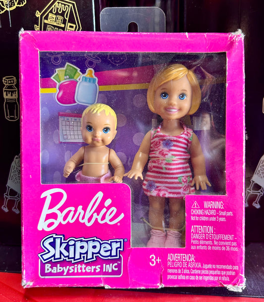 Barbie Skipper Babysitter Inc 2 Pack Toddler & Baby Doll Set 76484