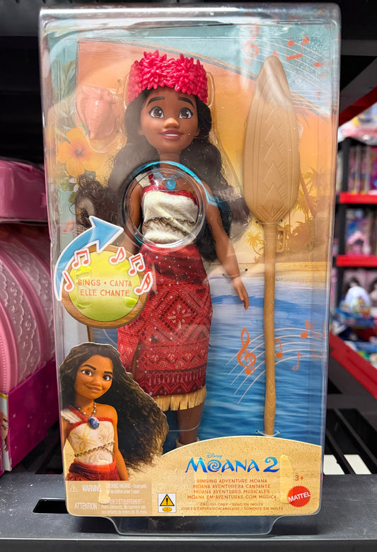 Disney Moana 2 Singing Adventure Moana Doll 26520
