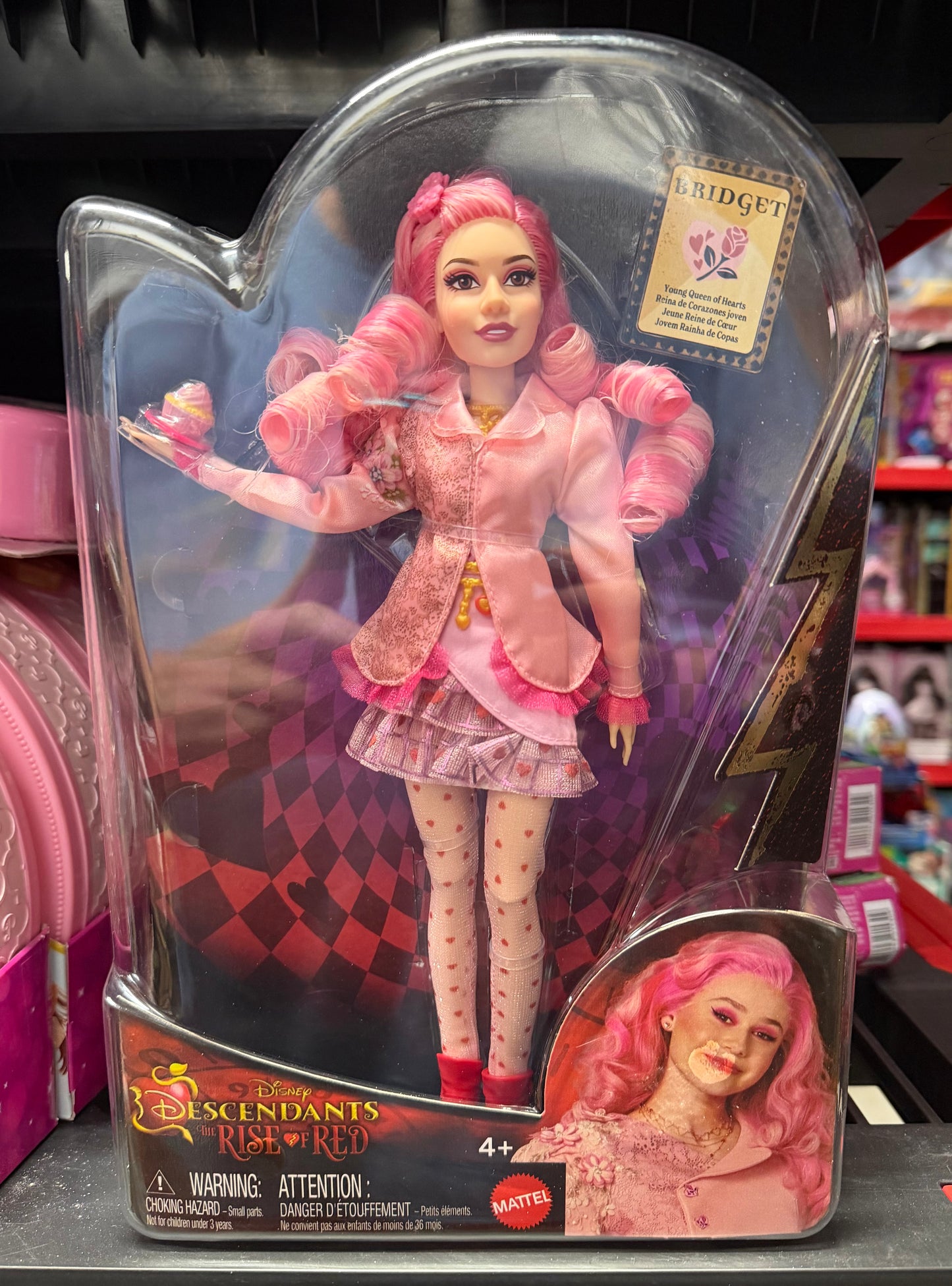 Disney Descendants The Rise of Red Fashion Doll Bridget Young Queen of Hearts 22067