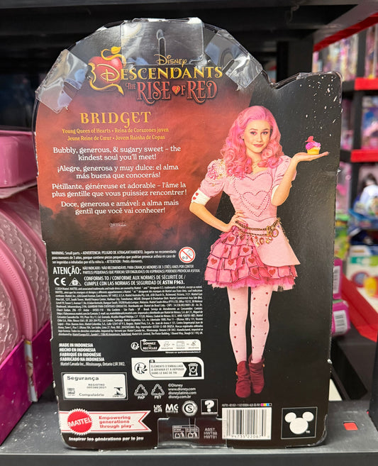 Disney Descendants The Rise of Red Fashion Doll Bridget Young Queen of Hearts 22067