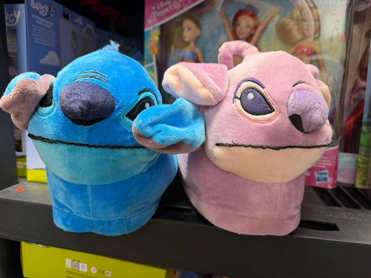 Stitch and Angel Girls Slippers Size-6 37389
