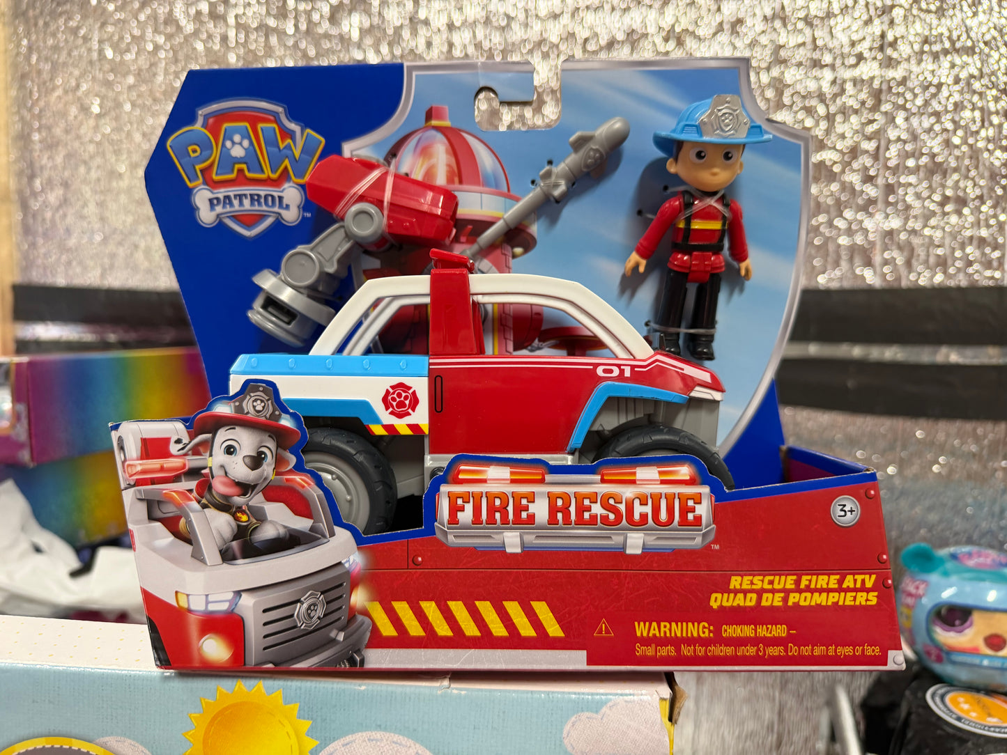 Paw Patrol Fire Rescue Ryder Rescue Fire ATV 07999