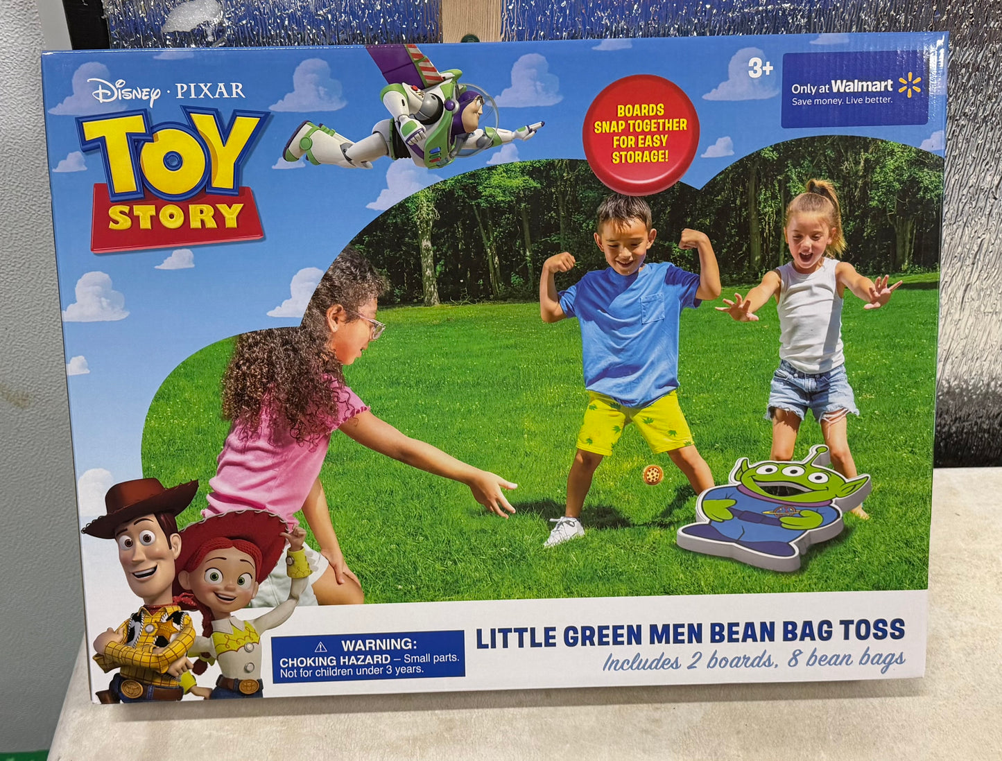 Disney Pixar Toy Story Little Green Men Bean Bag Toss Game 20602