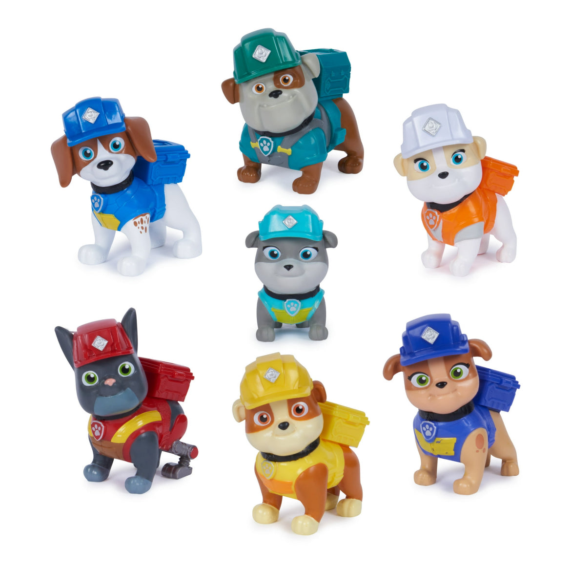 Rubble & Crew, Toy Figures Gift Pack, with 7 Collectible Figures