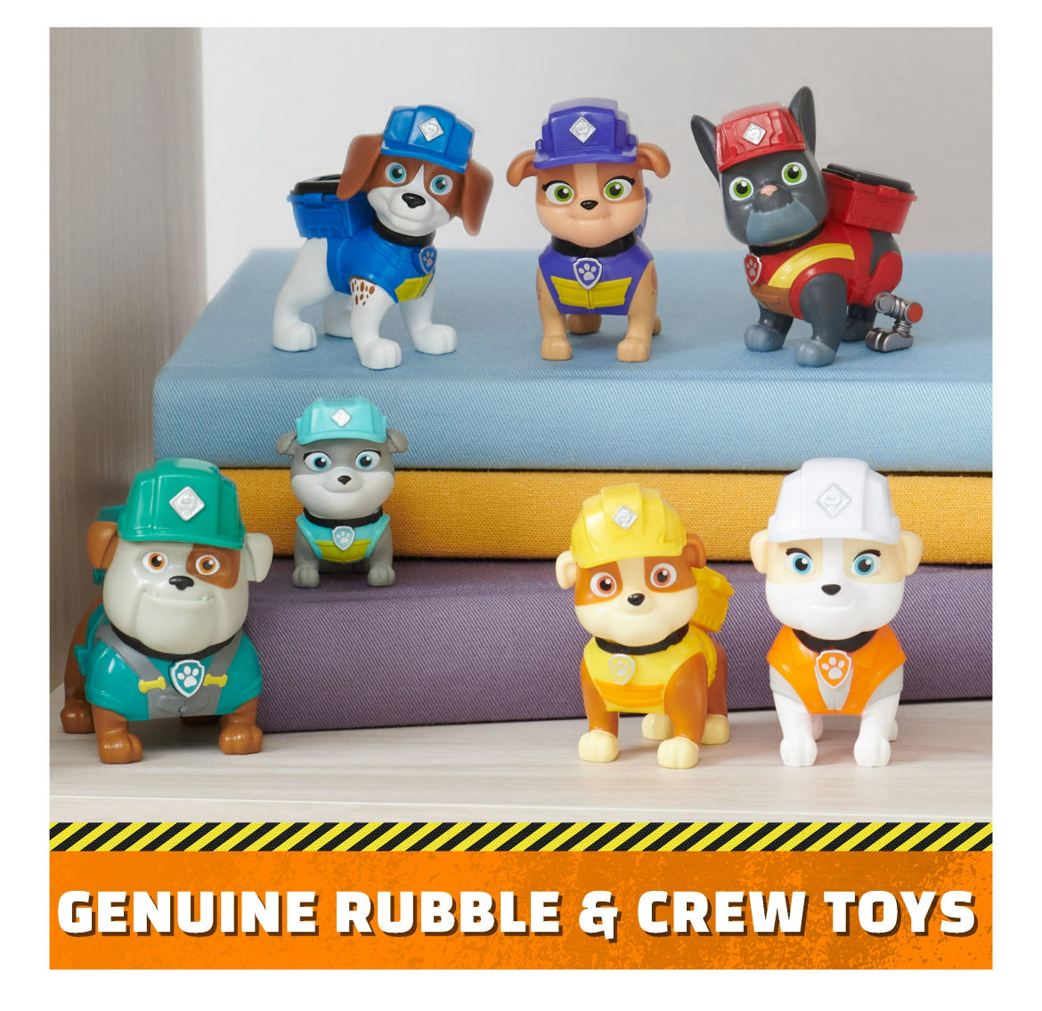 Rubble & Crew, Toy Figures Gift Pack, with 7 Collectible Figures