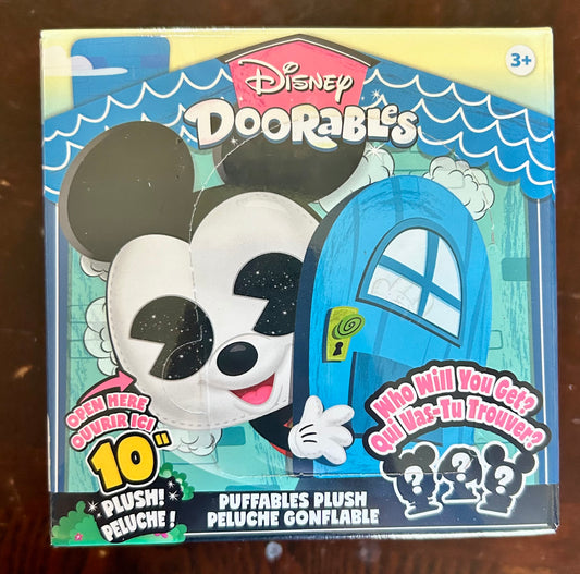 Disney Doorables Puffables Plushie Series 3, Mystery 10-Inch Squishable Plush