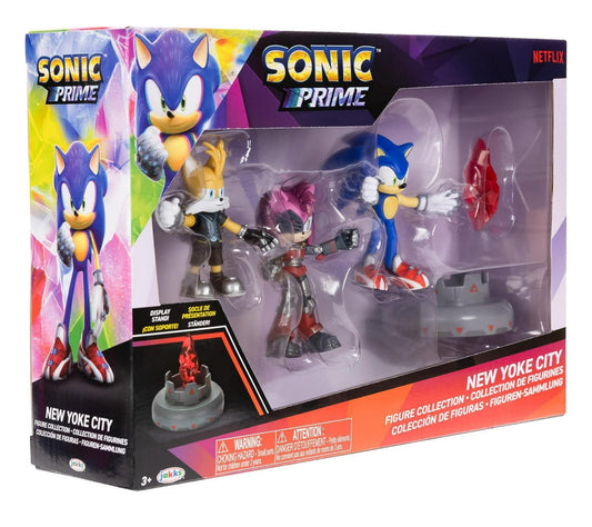 Sonic Prime 2.5" 4-Pack Figures In Window Box Wave 1