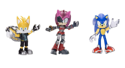 Sonic Prime 2.5" 4-Pack Figures In Window Box Wave 1