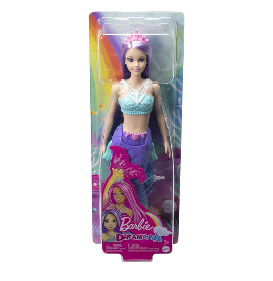 Barbie Dreamtopia Mermaid Doll with Purple Hair, Ombre Tail & Tiara Accessory