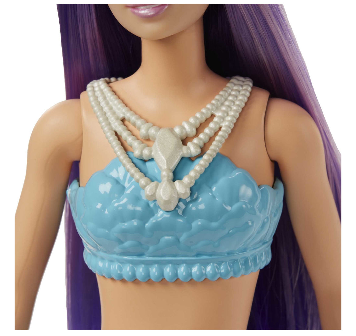 Barbie Dreamtopia Mermaid Doll with Purple Hair, Ombre Tail & Tiara Accessory