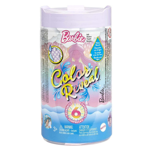 Barbie Color Reveal Sunshine & Sprinkles Fashion Doll with Pet & Accessories (Styles May Vary)