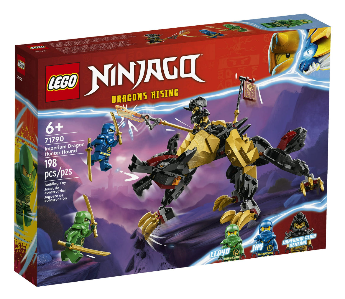 LEGO NINJAGO Imperium Dragon Hunter Hound 71790 Building Set Featuring Monster and Dragon Toys and 3 Minifigures