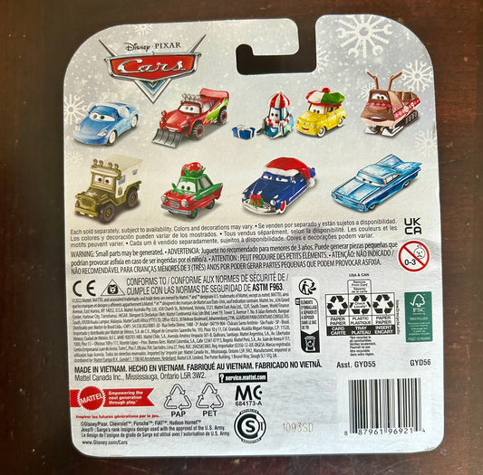 Disney Pixar Cars Mater Winter Diecast 1:55 Scale 96921