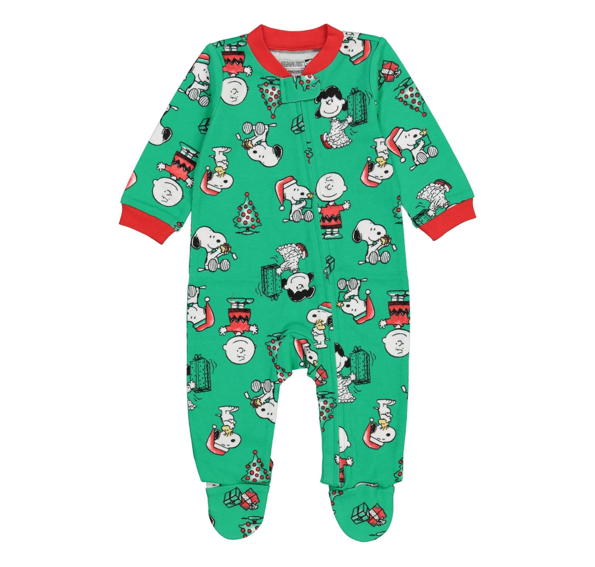 Peanuts Holiday Infant Cotton Christmas Blanket Sleeper