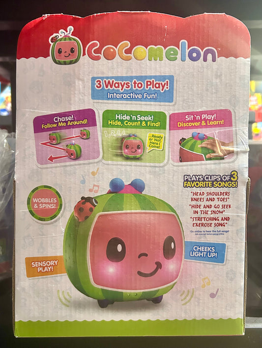 CoCoMelon Chase Hide ‘n Seek Sit ‘n Spin Interactive Toy 47769
